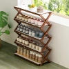 Shoe rack dust cover, household simple door, dormitory shoe cabinet, multi-layer bedroom storage rack plastic gasket 0819 Specification image